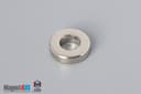 1/2" od x 1/4" id x 1/8" N40 Neodymium Ring Magnet - photo 2