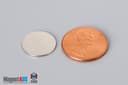 9/16" dia. x 1/32" N40 Neodymium Disc Magnet - photo 1