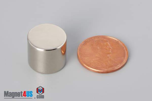 9/16" dia. x 1/2" N40 Neodymium Disc Magnet - photo 1