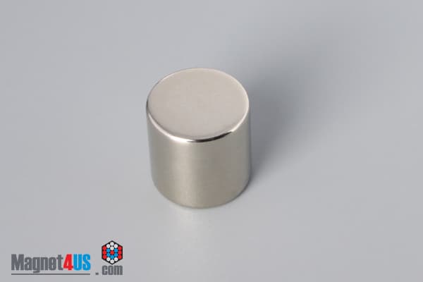 9/16" dia. x 9/16" N52 Neodymium Cylinder Magnet - photo 2