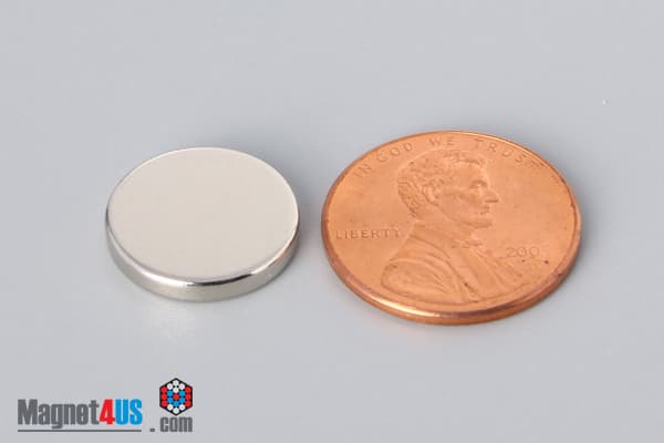 9/16" dia. x 3/32" N40 Neodymium Disc Magnet - photo 1