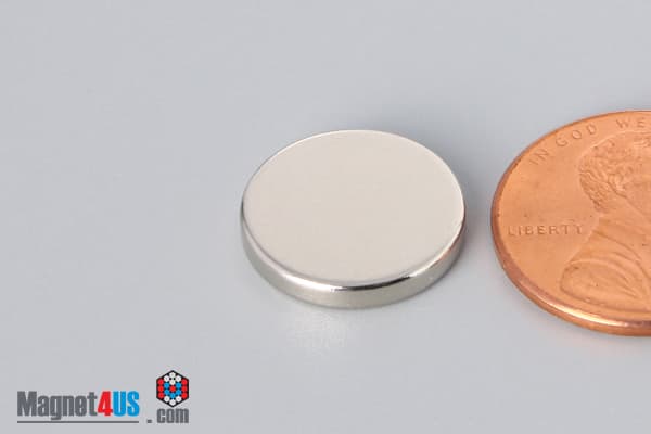 9/16" dia. x 3/32" N40 Neodymium Disc Magnet - photo 3