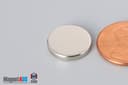 9/16" dia. x 3/32" N40 Neodymium Disc Magnet - photo 3