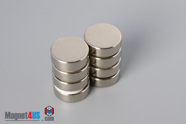 9/16" dia. x 3/16" N52 Neodymium Disc Magnet - photo 4