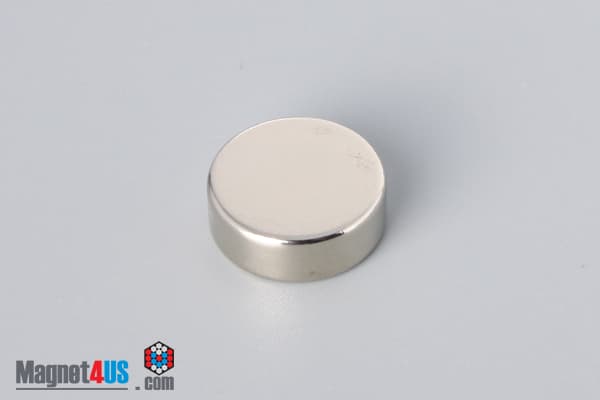 9/16" dia. x 2/10" N45 Neodymium Disc Magnet - photo 2
