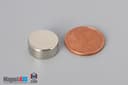 9/16" dia. x 1/4" N40 Neodymium Disc Magnet - photo 1