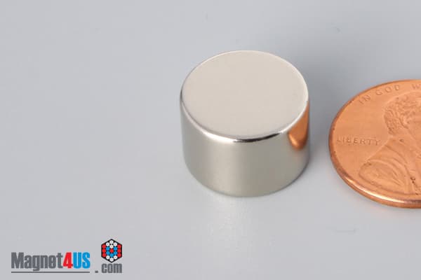 9/16" dia. x 3/8" N45 Neodymium Disc Magnet - photo 3