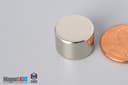 9/16" dia. x 3/8" N45 Neodymium Disc Magnet - photo 3