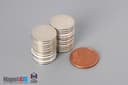 5/8" dia. x 1/32" N40 Neodymium Disc Magnet - photo 5