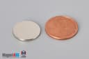 5/8" dia. x 1/16" N40 Neodymium Disc Magnet - photo 1