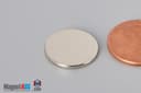 5/8" dia. x 1/16" N40 Neodymium Disc Magnet - photo 3