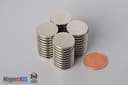 5/8" dia. x 1/16" N40 Neodymium Disc Magnet - photo 5