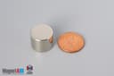 5/8" dia. x 1/2" N40 Neodymium Disc Magnet - photo 1