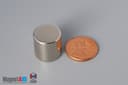 5/8" dia. x 5/8" N40 Neodymium Cylinder Magnet - photo 1