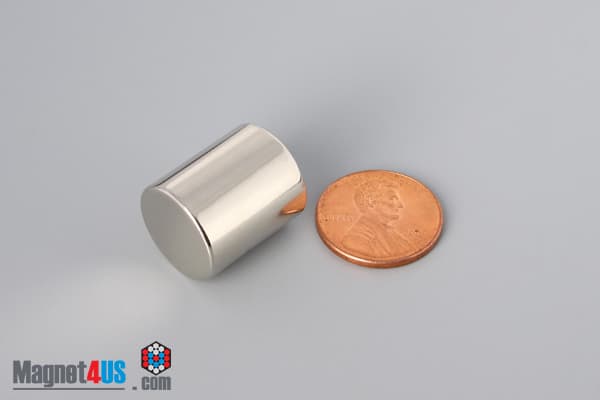 5/8" dia. x 3/4" N45 Neodymium Cylinder Magnet
