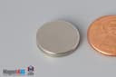 5/8" dia. x 3/32" N40 Neodymium Disc Magnet - photo 3