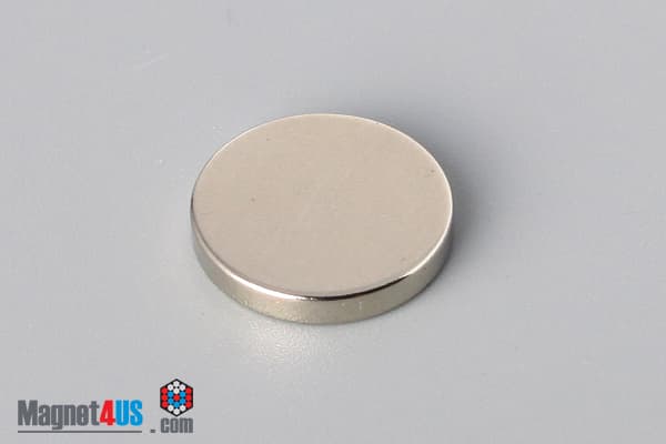 5/8" dia. x 1/10" N40 Neodymium Disc Magnet - photo 2