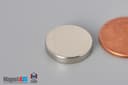5/8" dia. x 1/8" N40 Neodymium Disc Magnet - photo 3