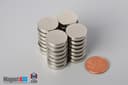 5/8" dia. x 1/8" N40 Neodymium Disc Magnet - photo 5