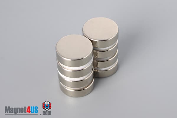 5/8" dia. x 3/16" N40 Neodymium Disc Magnet - photo 4