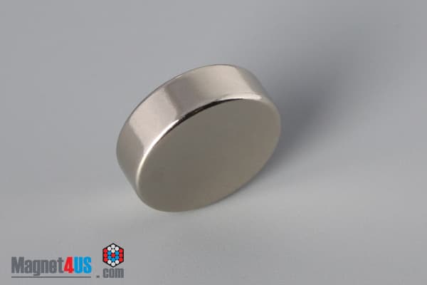 5/8" dia. x 2/10" N40 Neodymium Disc Magnet - photo 4