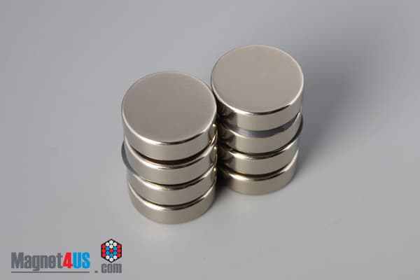 5/8" dia. x 2/10" N40 Neodymium Disc Magnet - photo 5
