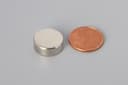 5/8" dia. x 1/4" N45 Neodymium Disc Magnet - photo 1