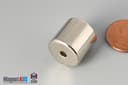 5/8" od x 1/8" id x 5/8" N45 Neodymium Ring Magnet - photo 3