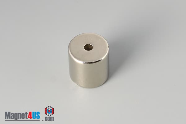 5/8" od x 1/8" id x 5/8" N45 Neodymium Ring Magnet - photo 4