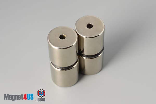 5/8" od x 1/8" id x 5/8" N45 Neodymium Ring Magnet - photo 5