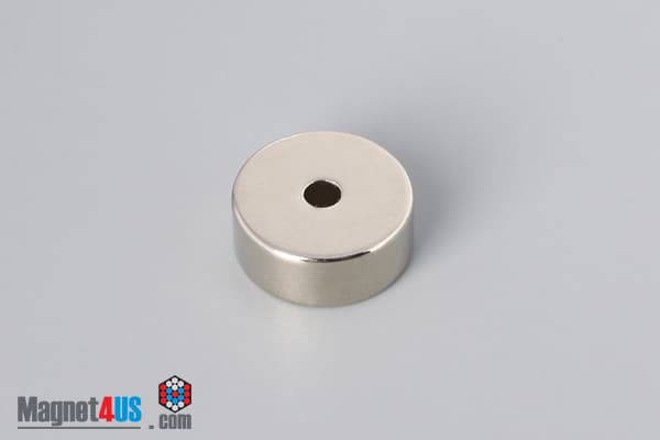 5/8" od x 1/8" id x 1/4" N45 Neodymium Ring Magnet - photo 2