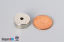5/8" od x 1/8" id x 1/4" N45 Neodymium Ring Magnet - photo 1