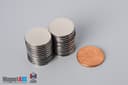 11/16" dia. x 1/32" N45 Neodymium Disc Magnet - photo 5