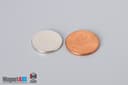 11/16" dia. x 1/16" N45 Neodymium Disc Magnet - photo 1