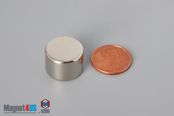 11/16" dia. x 1/2" N45 Neodymium Disc Magnet - photo 1