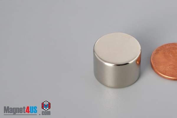 11/16" dia. x 1/2" N45 Neodymium Disc Magnet - photo 3