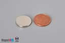 11/16" dia. x 3/32" N45 Neodymium Disc Magnet - photo 1