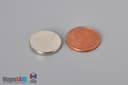 11/16" dia. x 1/10" N45 Neodymium Disc Magnet - photo 1
