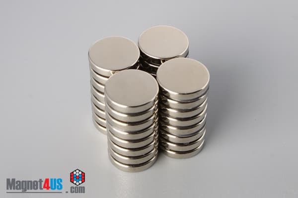 11/16" dia. x 1/8" N45 Neodymium Disc Magnet - photo 4
