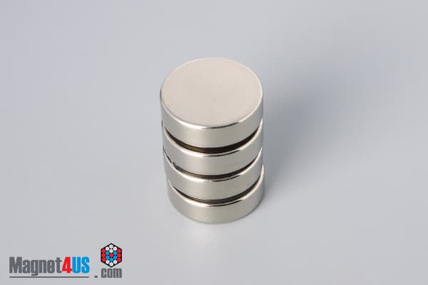11/16" dia. x 2/10" N45 Neodymium Disc Magnet - photo 4