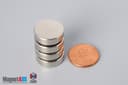 11/16" dia. x 2/10" N45 Neodymium Disc Magnet - photo 5