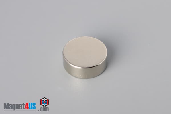 11/16" dia. x 1/4" N45 Neodymium Disc Magnet - photo 2