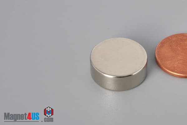 11/16" dia. x 1/4" N45 Neodymium Disc Magnet - photo 3