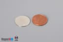 3/4" dia. x 1/32" N40 Neodymium Disc Magnet - photo 1