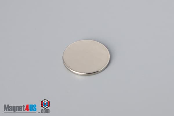 3/4" dia. x 1/16" N40 Neodymium Disc Magnet - photo 2