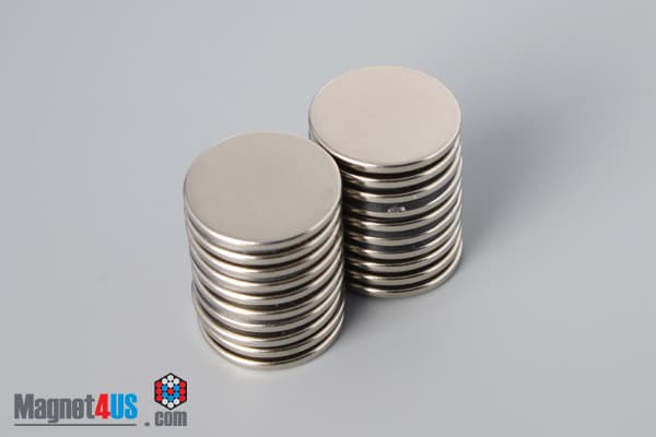 3/4" dia. x 1/16" N40 Neodymium Disc Magnet - photo 4