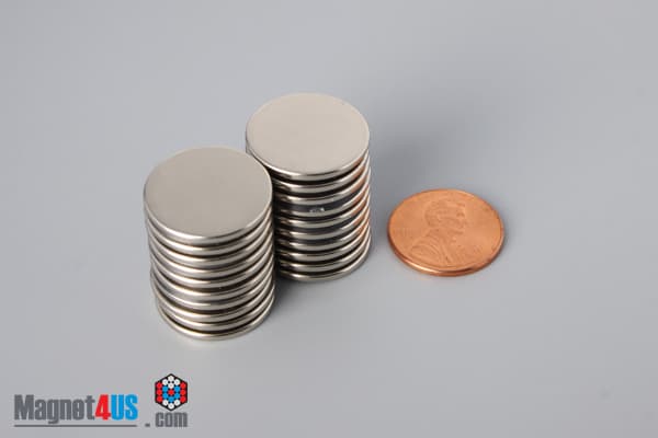 3/4" dia. x 1/16" N40 Neodymium Disc Magnet - photo 5