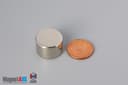3/4" dia. x 1/2" N40 Neodymium Disc Magnet - photo 1