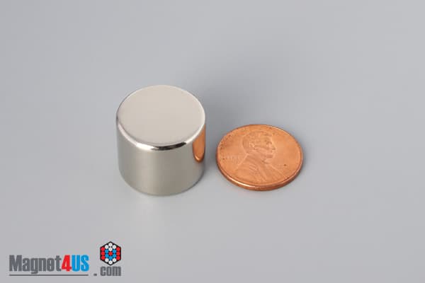 3/4" dia. x 5/8" N45 Neodymium Disc Magnet