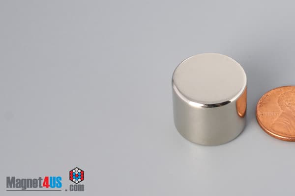 3/4" dia. x 5/8" N45 Neodymium Disc Magnet - photo 3